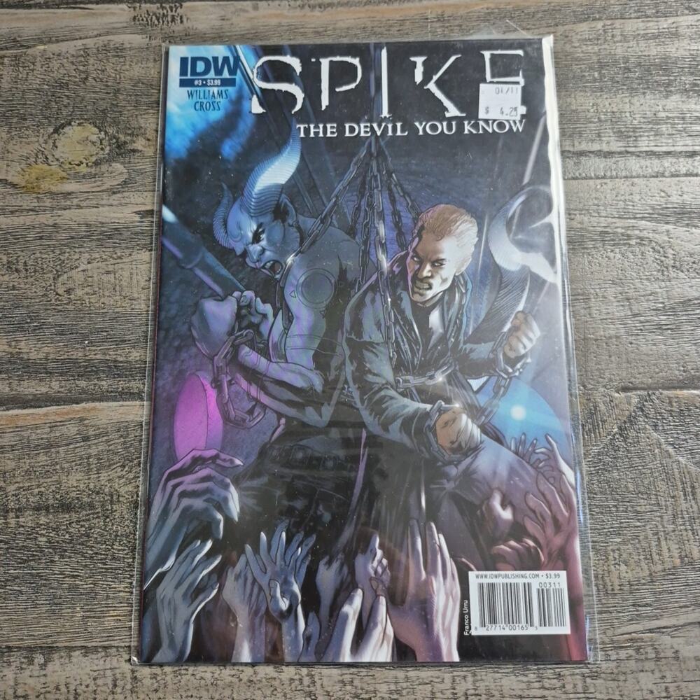 Spike The Devil You Know #3 Comic Book 2010 IDW Publishing Buffy The Vampire